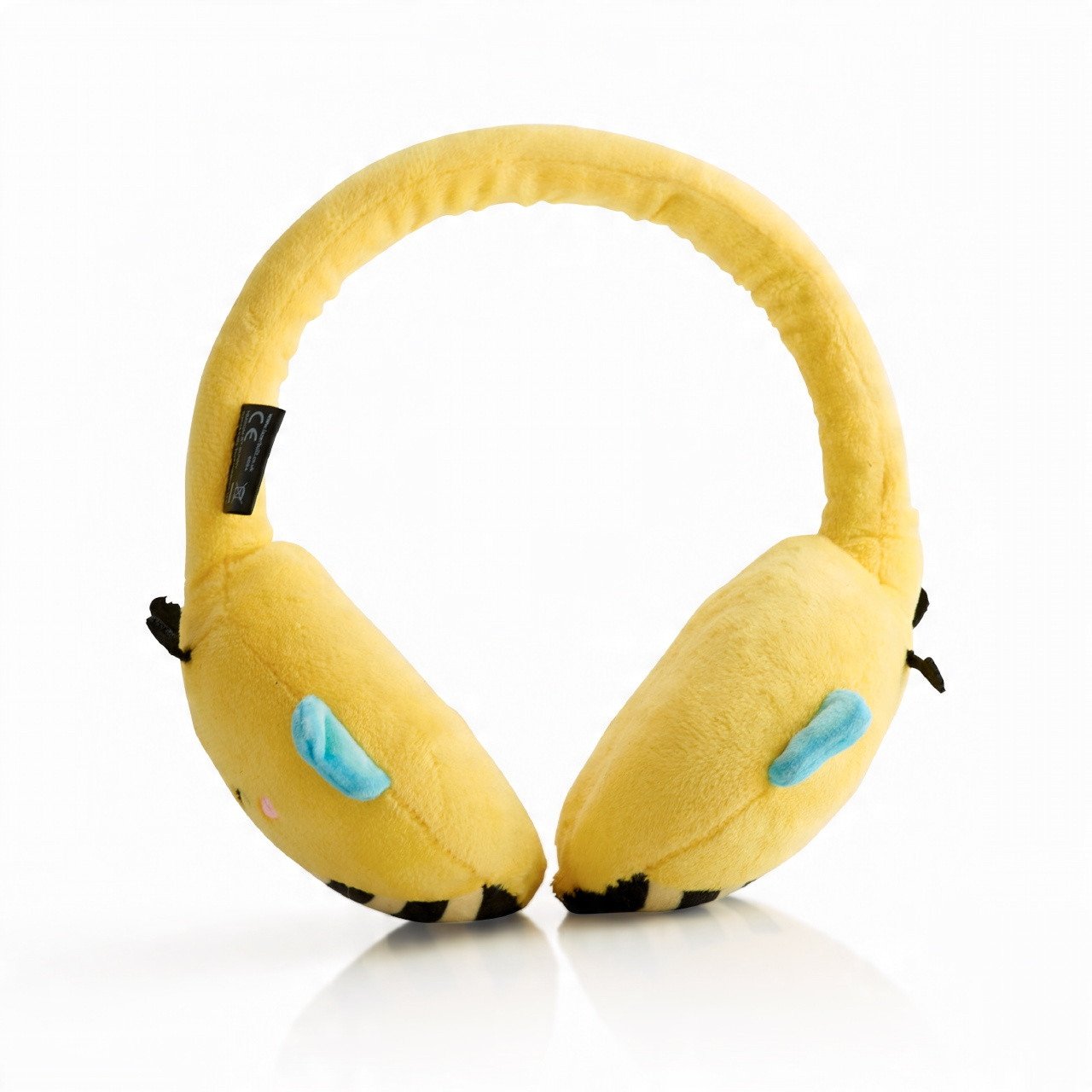 Kufje Bluetooth Squishmallows Sunny the Bumblebee, pa tela, me mikrofon, shumëngjyrëshe