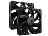 Ventilator PC Corsair RS140 PWM, 140mm, paketim me 2 copë, i zi