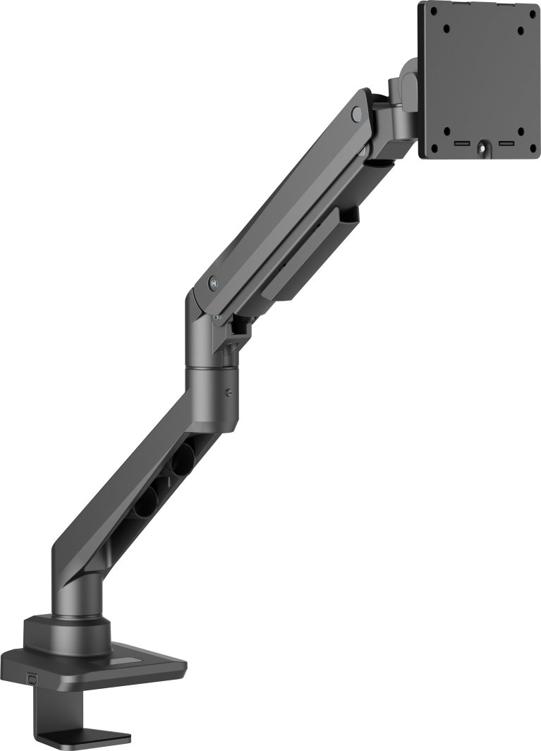 Mbajtës tavoline për monitor Edbak DMV01, 19-49", rregullim lartësie dhe anim, i zi