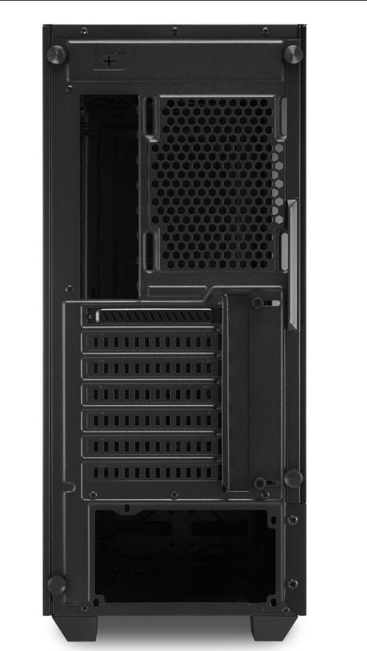 Kasë për kompjuter Sharkoon Flow RGB, e zezë