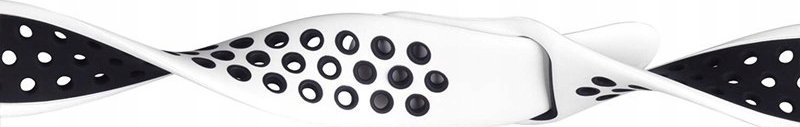 Byzylyk Crong Ultralight për Apple Watch 38–42mm, material silikoni, i bardhë
