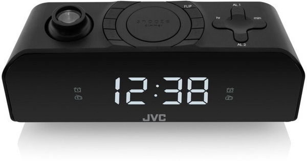 Radio JVC RA-E211B, e zezë