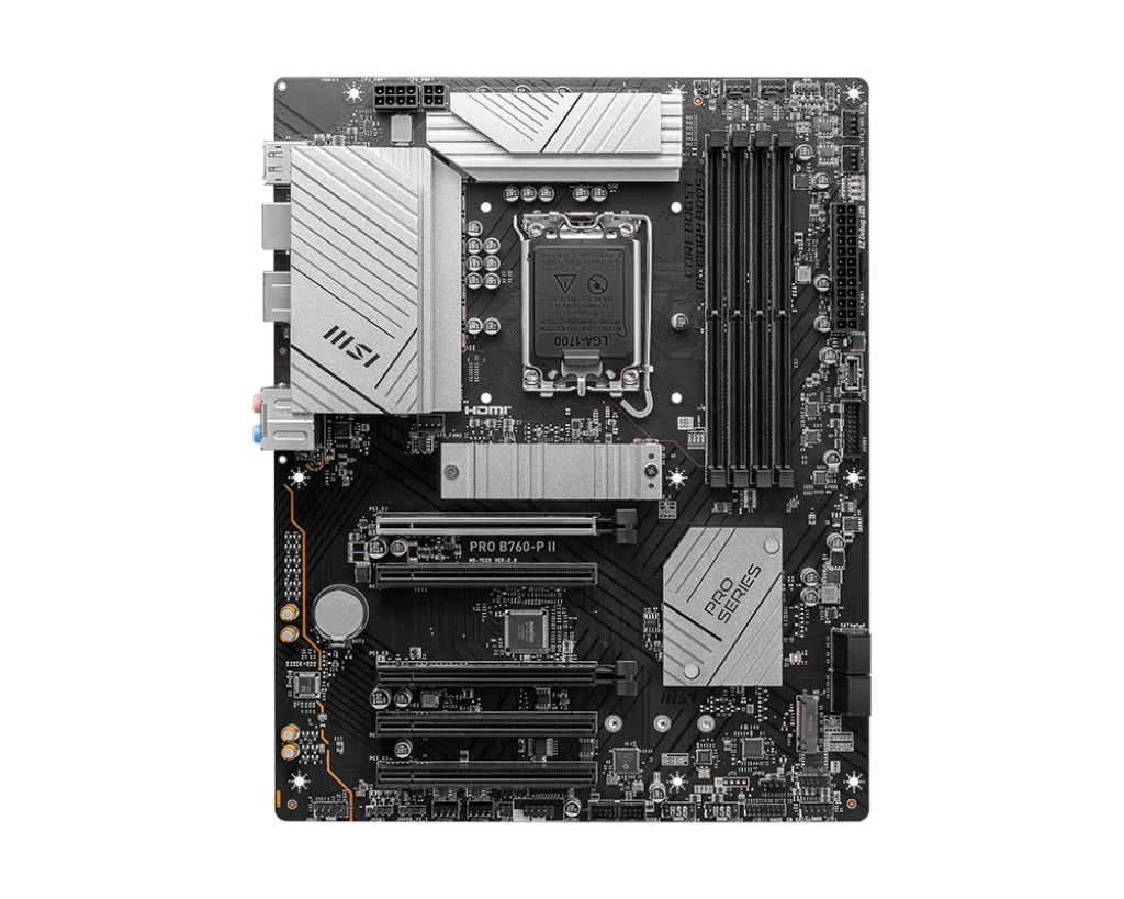 Pllakë amë MSI PRO B760-P II, Intel LGA 1700, ATX