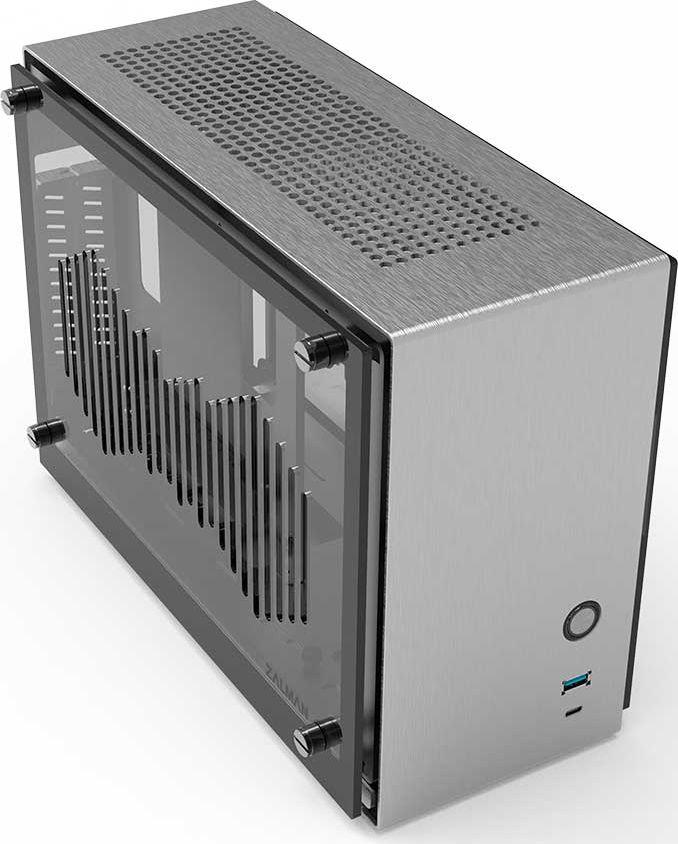 Kasë Zalman M2 Mini, e argjendtë, Micro Tower