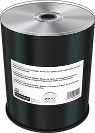 Disk CD-R MediaRange MRPL502, 700MB, 52x, 100 copë