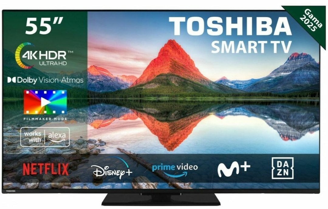 Телевизор Toshiba 55UV3463DG, 55\", 4K UHD Smart, црн