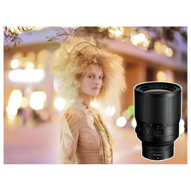 Lente NIKKOR Z 58mm f/0.95 S Noct