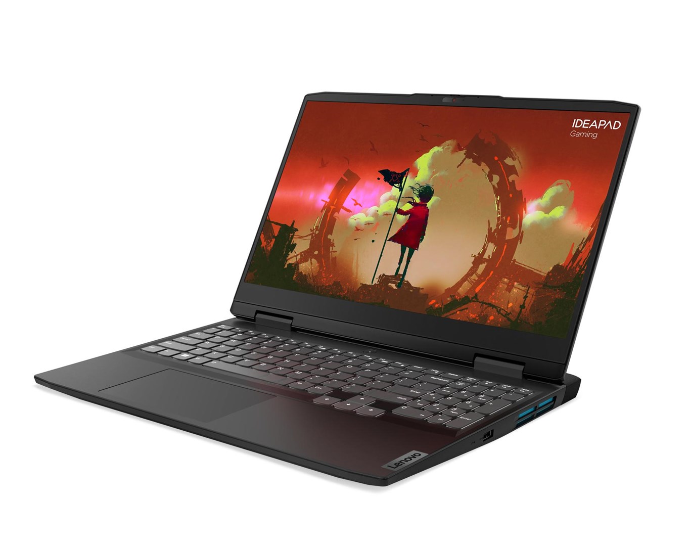 Laptop Lenovo IdeaPad Gaming 3, 15.6", AMD Ryzen 7, 16 GB RAM, 512 GB SSD,NVIDIA GeForce RTX 3050, i hirtë