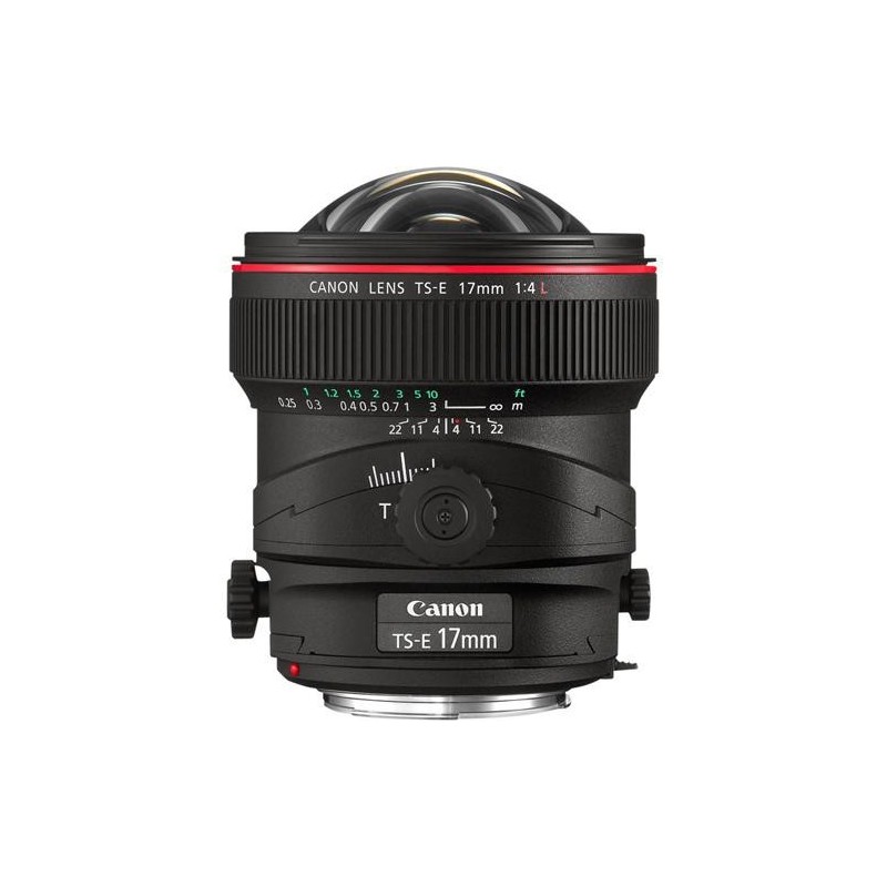 Lente Canon TS-E 17mm f/4L Tilt-Shift