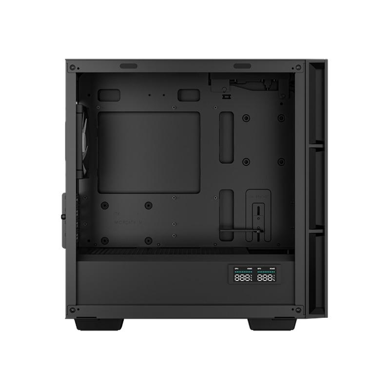 Kasa kompjuteri Deepcool CH360 Digital ARGB, ATX, xham i temperuar, e zezë