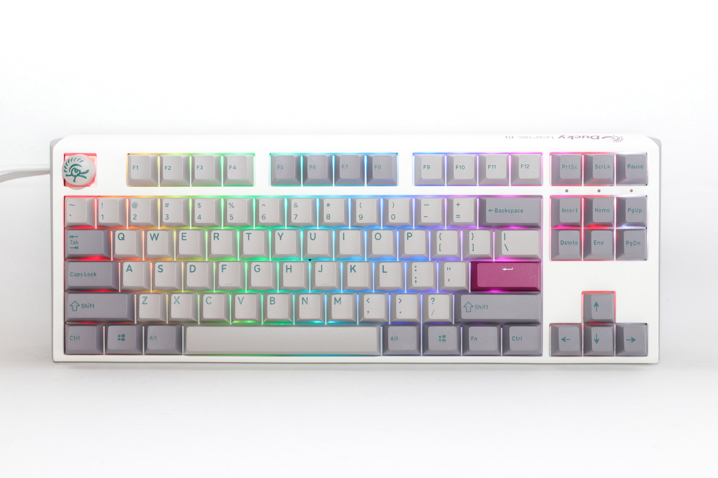 Tastierë Ducky One 3 Mist, Cherry MX Red, US