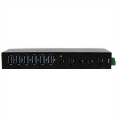 USB hub Exsys EX-12290HMS, 10 porta USB 3.2, USB A dhe USB C, i zi