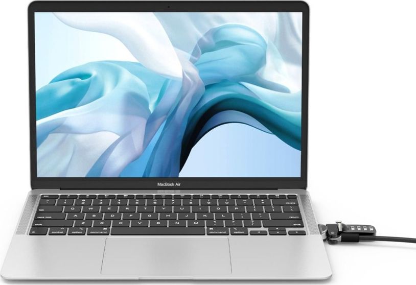 Adapter sigurie Compulocks për MacBook Air 2017 2019, me kyç kombinimi, i zi