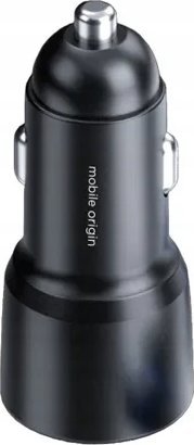 Karikues makine Mobile Origin Car Charger, 60W, USB C dhe USB A, i zi