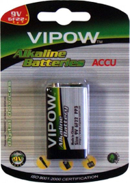Bateri alkaline Rebel Power 6LR61 9V, 1 copë