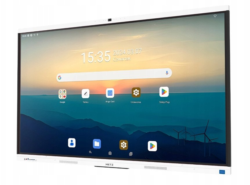 Monitor interaktiv me prekje METZ 86SG1, 86", 4K, Android, i zi