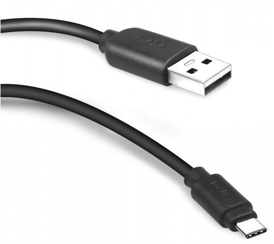 Kabllo USB SBS Mobile TECABLEMICROC15K, USB A në USB C, 1.5 m, e zezë