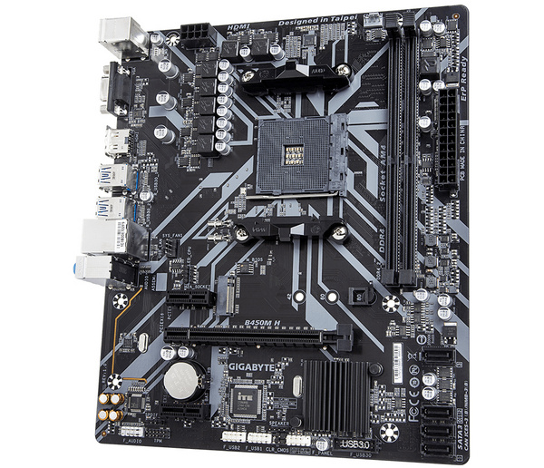 Pllakë amë Gigabyte B450M H AMD B450 Socket AM4 micro ATX
