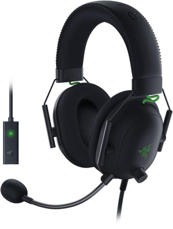 [OUTLET] Kufje Razer BlackShark V2, të zeza, XXI