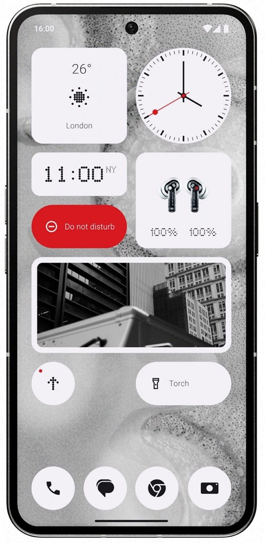 Celular NOTHING PHONE 2, 12/256GB 5G, i bardhë