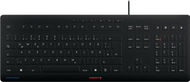 Tastierë Cherry Stream, USB, layout QWERTZ gjerman, e zezë