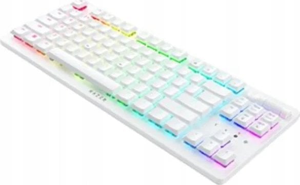 Tastierë Rapoo DeathStalker, wireless, US, e bardhë