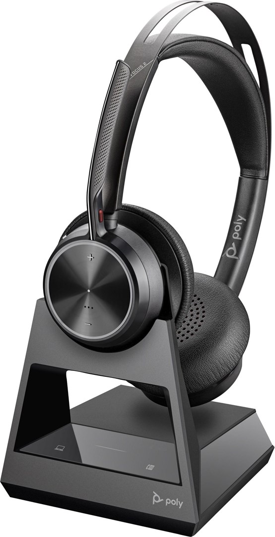 Kufje Poly Voyager Focus 2 UC, Bluetooth 5.1, USB-C, e zezë