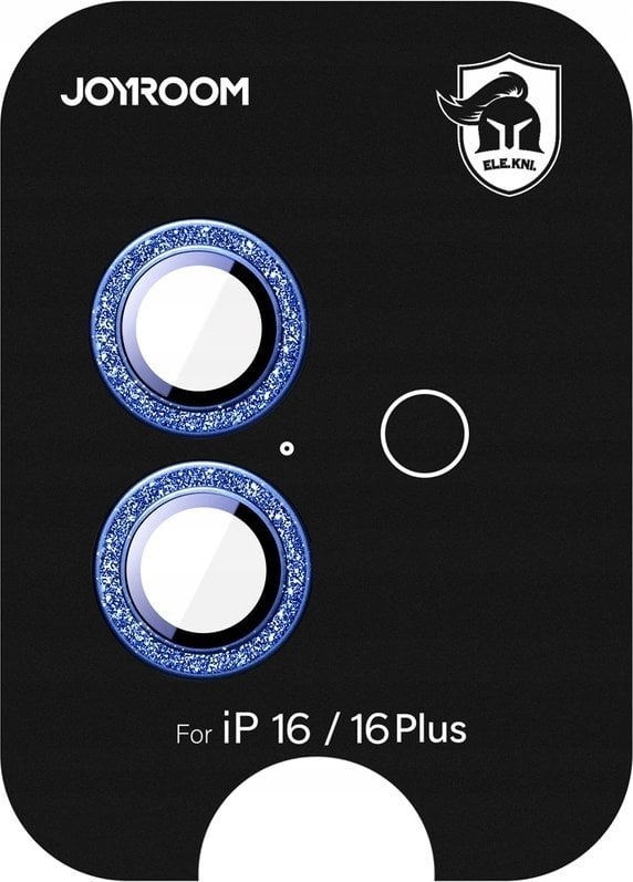 Mbrojtës lente Joyroom JR-MSF0300 për iPhone 16 16 Plus, xham Corning, 1 copë, blu