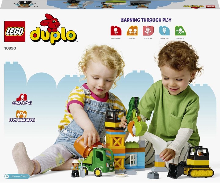 Set LEGO® DUPLO® 10990 Construction site, 61 pjesë