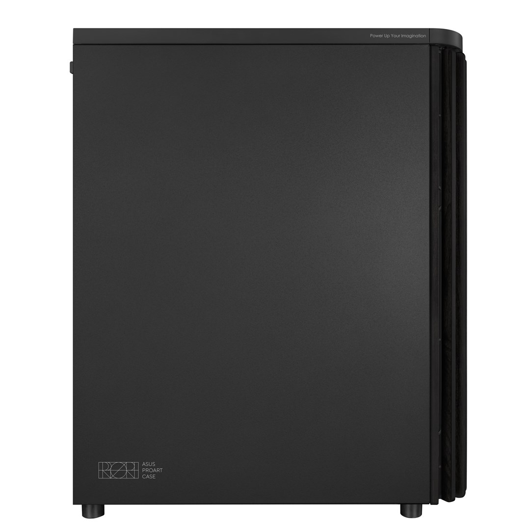Kasa PC ASUS ProArt PA401 Wood Edition, mid tower, panel metalik, e zezë