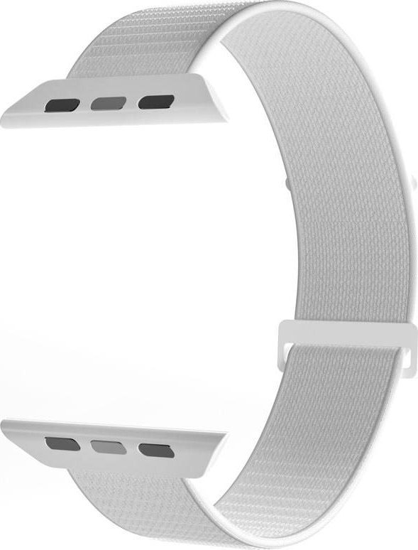 Rrip ore Puro Nylon Sport për Apple Watch 40/41mm, najlon, i bardhë