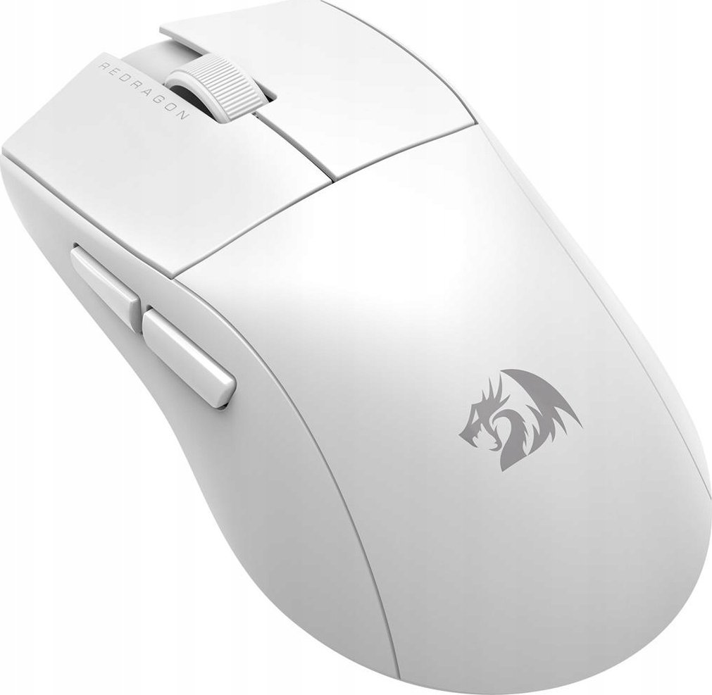 Maus gaming Redragon M916 PRO, pa kabllo, 26000 DPI, i bardhë
