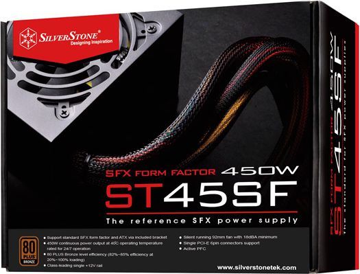 Burim energjie SilverStone SST-ST45SF V3.0 SFX, 450W