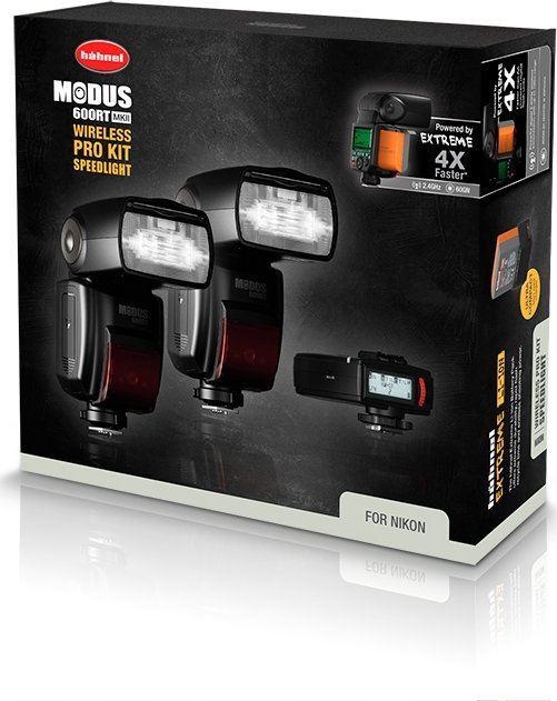Blic Hahnel Modus 600RT MK II Pro Kit, за Nikon, Li-Ion, црн