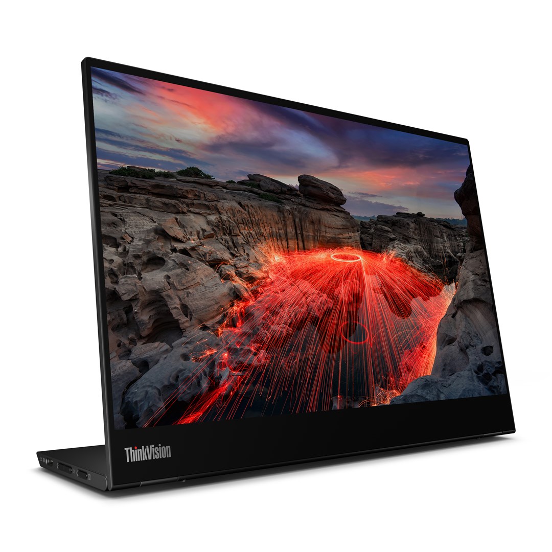 Monitor portativ Lenovo ThinkVision M14t Gen 2, 14", 2.2K touchscreen, i zi