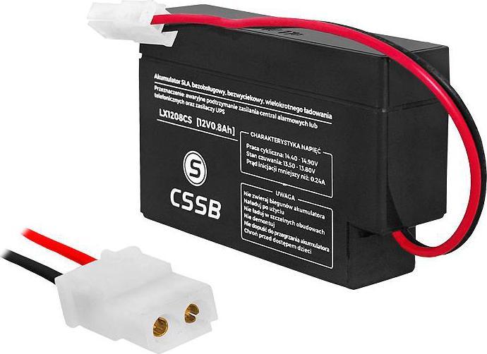 Bateri AGM Powerful Lamex, 12V, 0.8Ah, pa mirëmbajtje