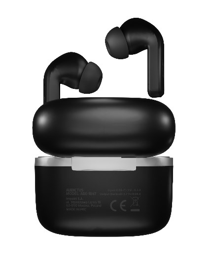 Dëgjuese Audictus Dopamine True Wireless Stereo (TWS), të zeza