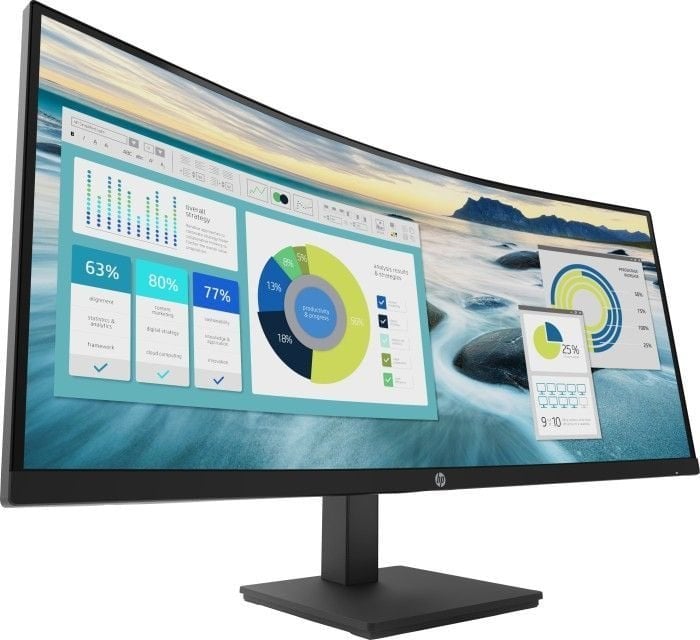 Monitor HP P34hc G4, 34", 3440 x 1440 (UWQHD), 100 Hz, i zi