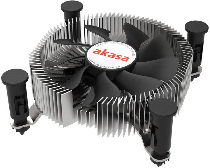 Ftohës Akasa AK-CC6602HP01, i zi
