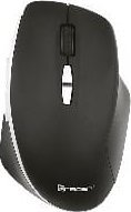 Mouse wireless Tracer 47425 Perfect RF, optik 1600 DPI, 8 butona, i zi argjendtë