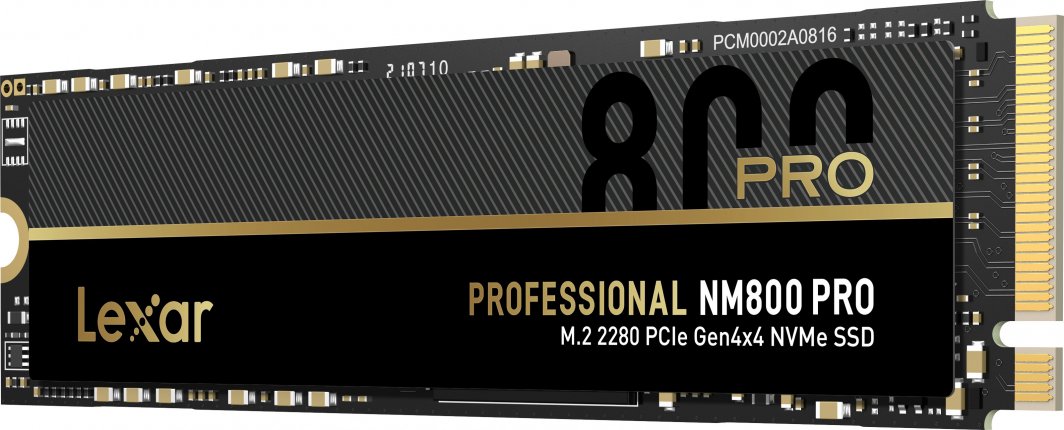 Disk SSD Lexar Professional NM800 Pro, 512GB, M.2 2280 PCI-E x4 Gen4 NVMe
