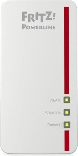 Adapter powerline AVM FRITZ 1260E, WLAN Mesh, Gigabit LAN, i bardhë