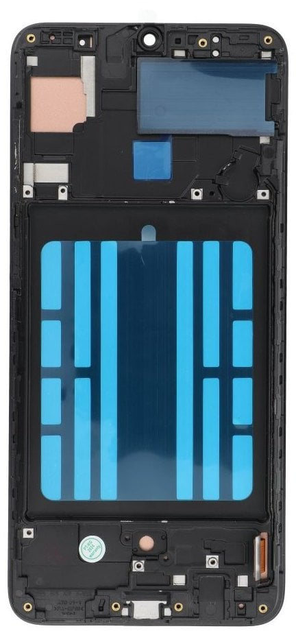 Ekran LCD FixCell për Samsung Galaxy A70, INCELL, me kornizë, i zi