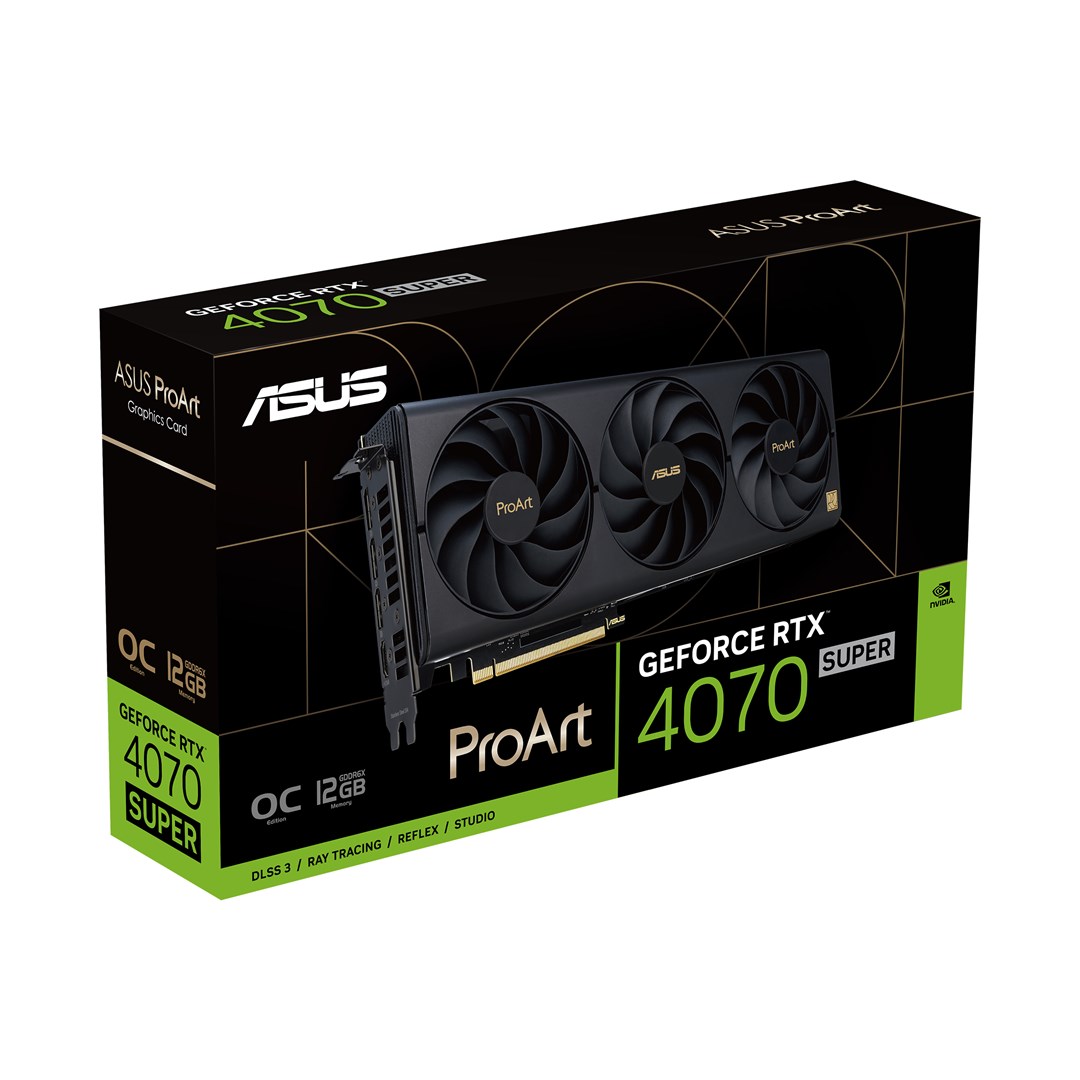 Kartelë grafike Asus ProArt GeForce RTX 4070 SUPER OC 12GB GDDR6X