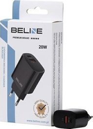 Karikues muri Beline BLN2CB20, 20W, USB C dhe USB A, i zi