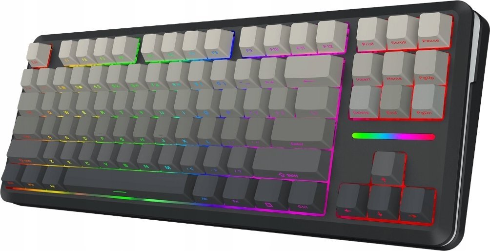 Tastierë gaming Redragon K734SP RGB Pro Wildslash, mekanike 87 taste, trefishtë lidhje, e zezë