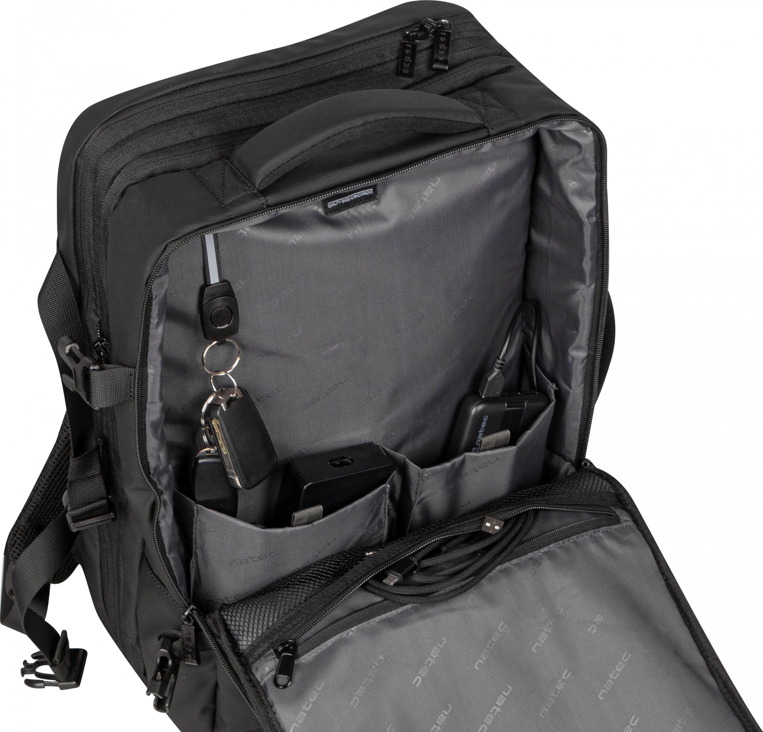 Shpinore Natec CAMEL PRO NTO-2116, 17.3", kundër ujit, gri