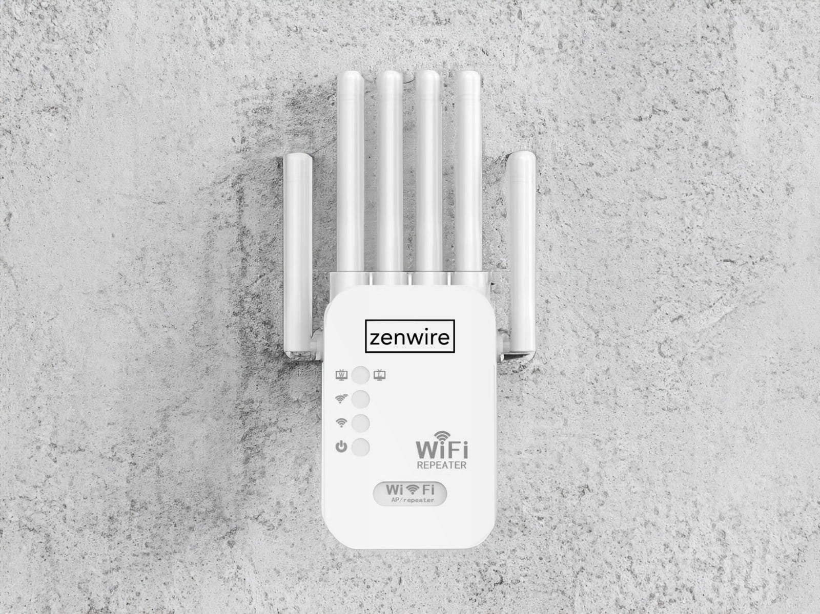 Përforcues Wi Fi Zenwire, 300 Mb/s, 2.4 GHz, i bardhë