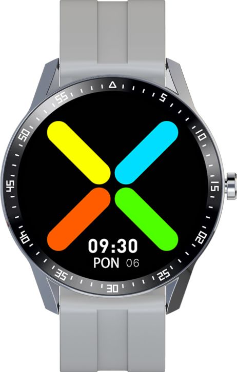 Smartwatch G.rossi SW018-2, ekran me prekje, funksione fitnesi, e zezë