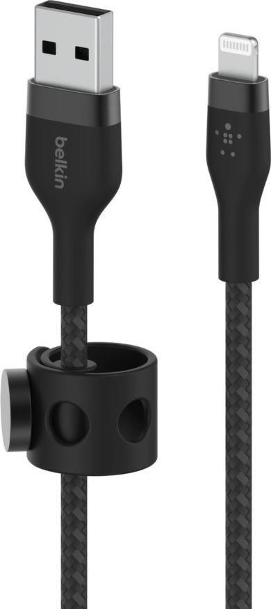 Kabllo Belkin, USB-A Lightning, 3m, e zezë